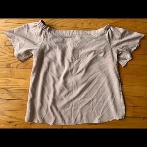 Trendy Off Shoulder Top